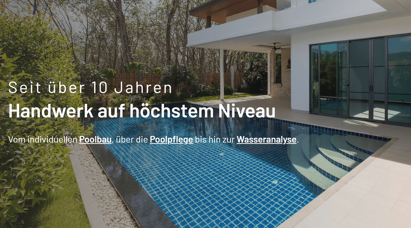 Poolbau Mittelstetten - ☑️Zepmeisel Schwimmbadtechnik - ☎️Schwimmbad, Swimmingpool, Poolpflege, Wasseranalyse